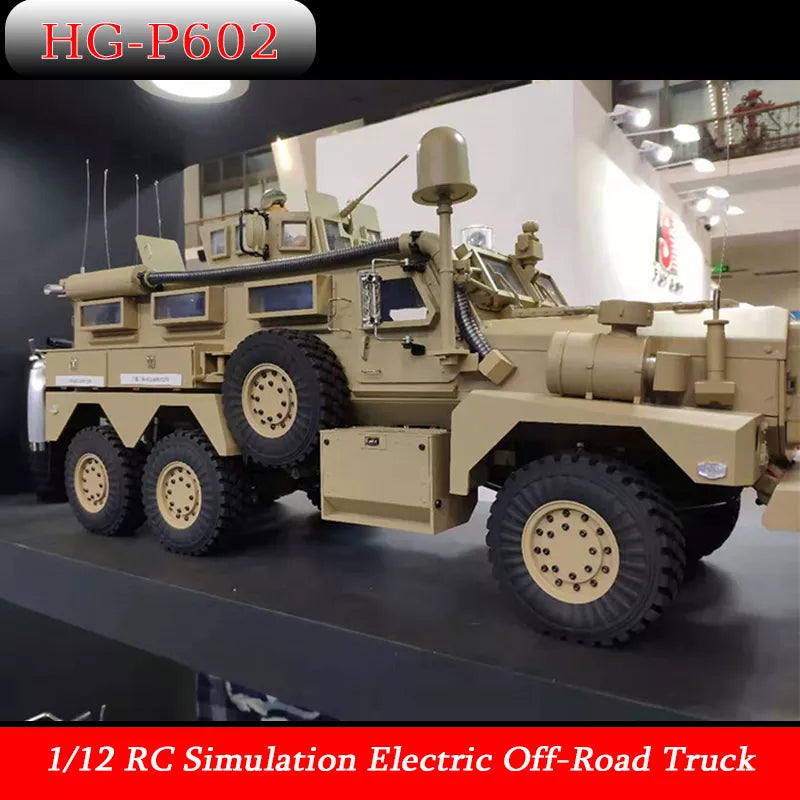 HG P602 1/12 2.4G 6WD Cougar Mine Anti-Ambush Vehicle 16CH High - Remote Control Car ToylandEU.com Toyland EU