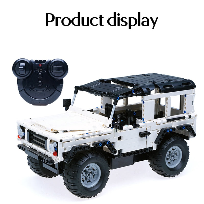 Cada 533Pcs Defender Remote Control Car Building Blocks For RC Car Model SUV City Brick Toys For Children Boys

Cada 533Pcs Remote Control Car Building Blocks - Double Eagle Off-Road Vehicle Model for Kids - ToylandEU