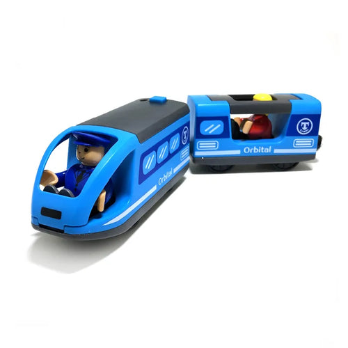 Children's Battery Operated Electric Train Set with Diecast Magnetic Locomotive ToylandEU.com Toyland EU