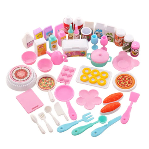Kawaii Kids Toys 7 Piece Miniature Dollhouse Baby Dolls Game Set ToylandEU.com Toyland EU