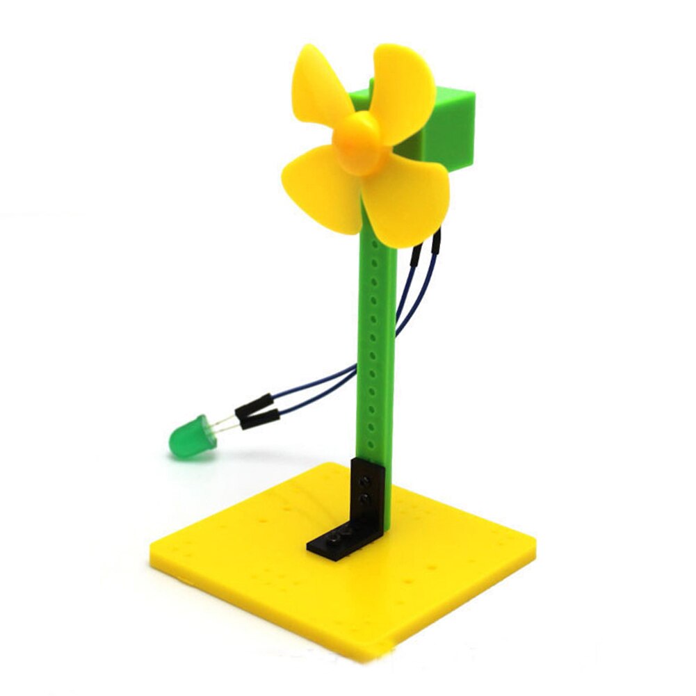 Mini Wind Power Generator Science Experiment Kit with LED - Educational Toy for Kids - ToylandEU