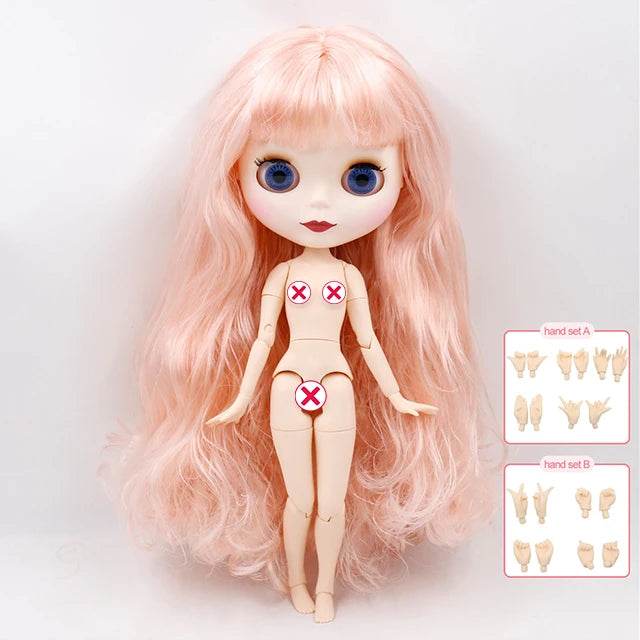 ICY DBS Blyth Doll Joint Body White Black Dark Skin DIY Makeup Special Price Gift Set - ToylandEU