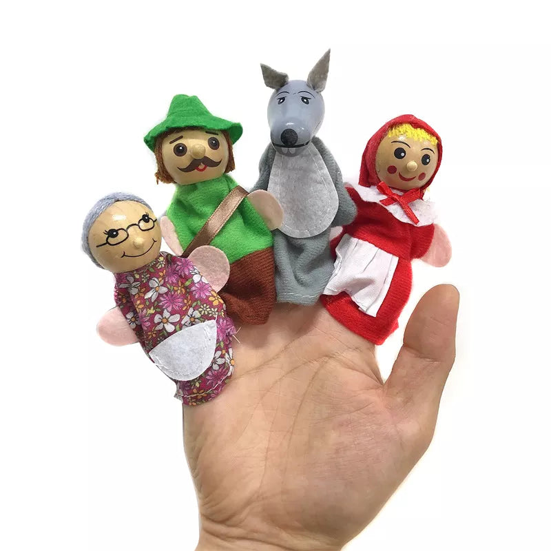 Finger Puppets Animals Dolls Family Educational  Mermaid Hand Collection - ToylandEU