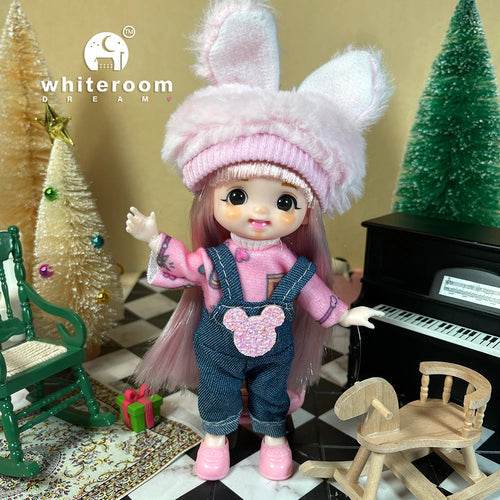2025 Christmas BJD Doll for Girls with Customizable Eye Colors - ToylandEU