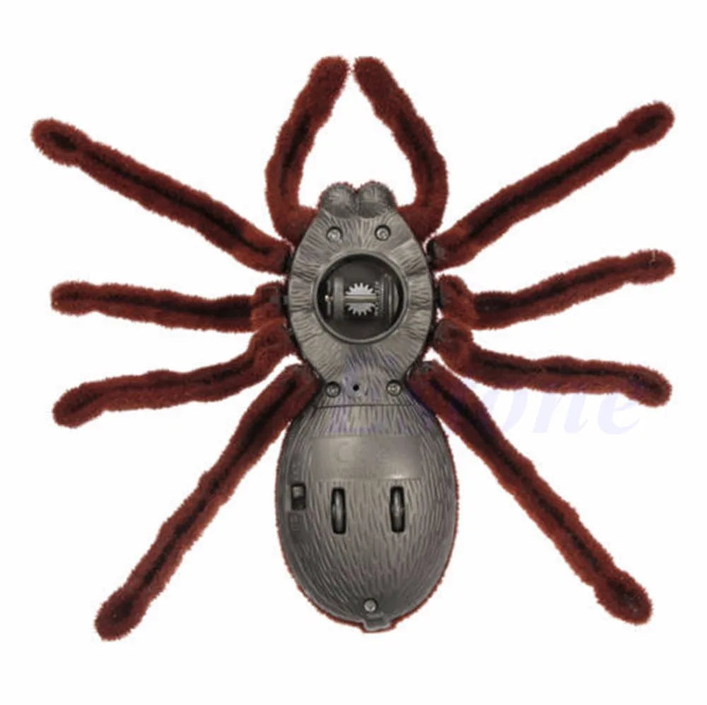 Scary Remote Control Creepy Soft Plush Spider