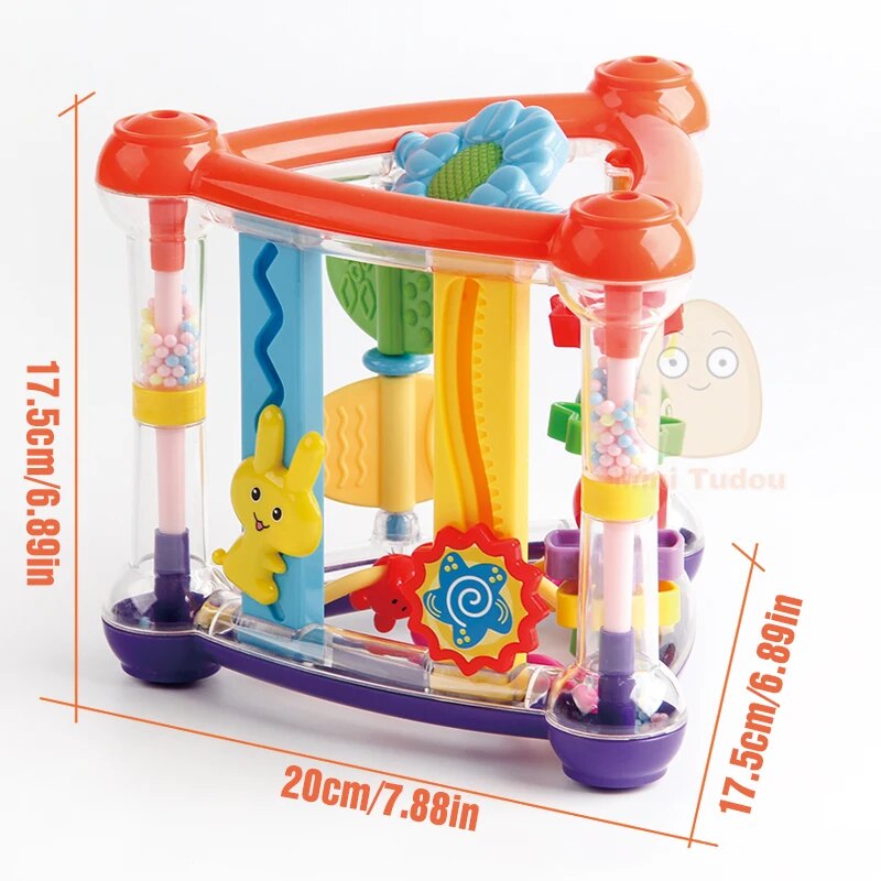 Infant Development Educational Activity Cube Toy - ToylandEU