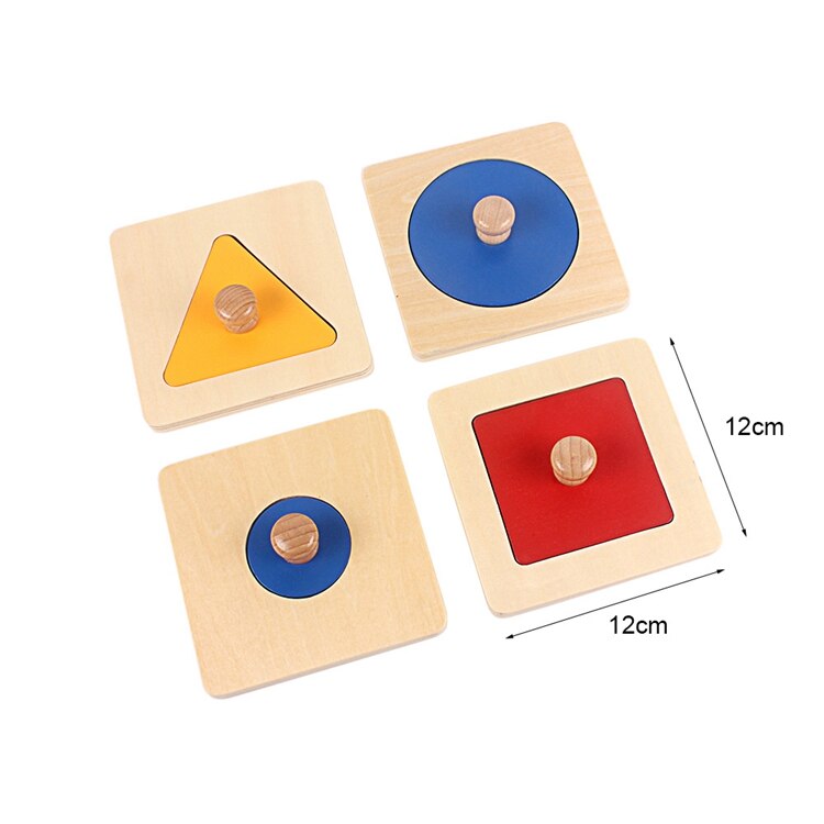 Montessori Wooden Pegged Colorful Geometry Sorting Board Toy for Baby Educational Development Toyland EU