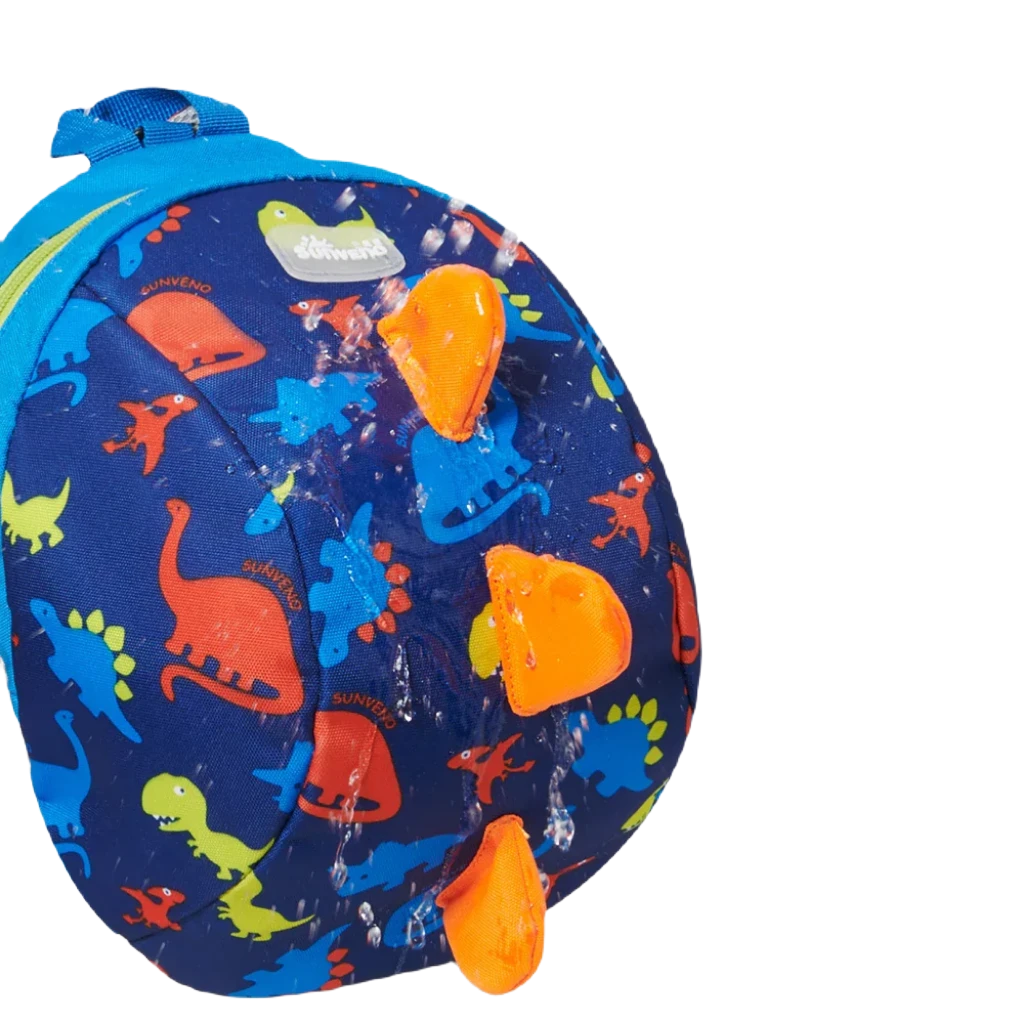 Adorable Dinosaur Toddler Backpack with Safety Harness & Lunch Bag