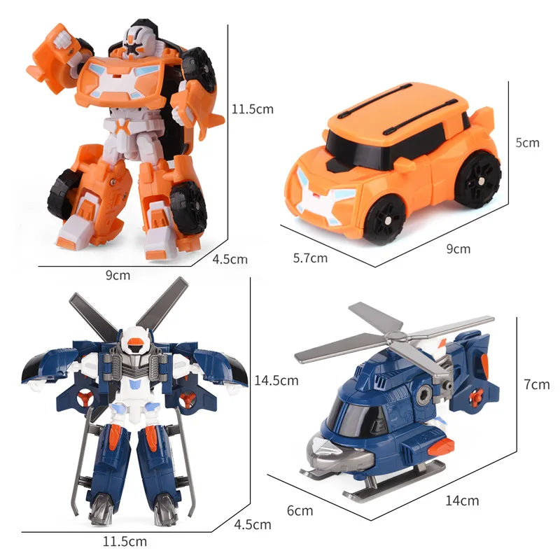 Mini Tobot Transformation Robot Toys Korea  Brothers Anime