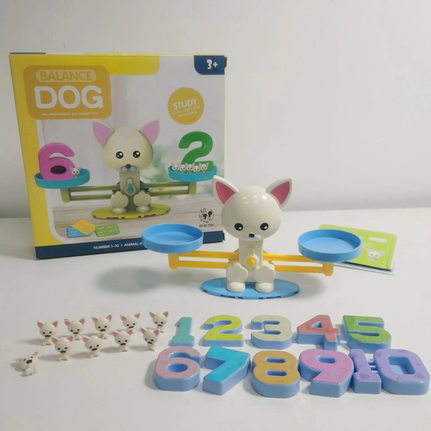 Adorable Mini Puppy Number Balance Scale Board Game - ToylandEU