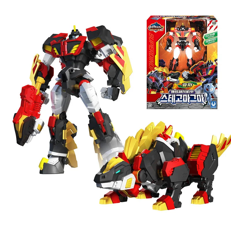 Mini Force 2 Super Dino Power adaptable Robot Toys with Flexible Multi-Joint Movement - ToylandEU
