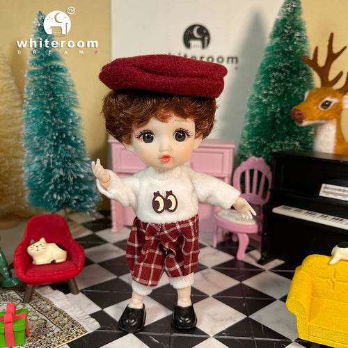 2025 Christmas BJD Doll for Girls with Customizable Eye Colors - ToylandEU
