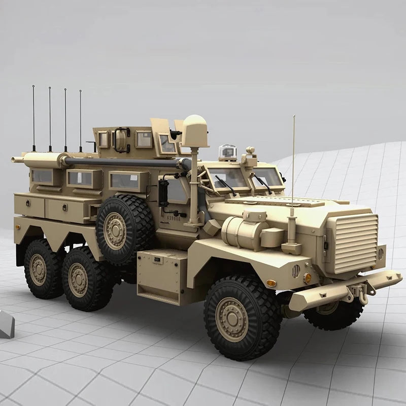 HG P602 1/12 2.4G 6WD Cougar Mine Anti-Ambush Vehicle 16CH High - Remote Control Car - ToylandEU