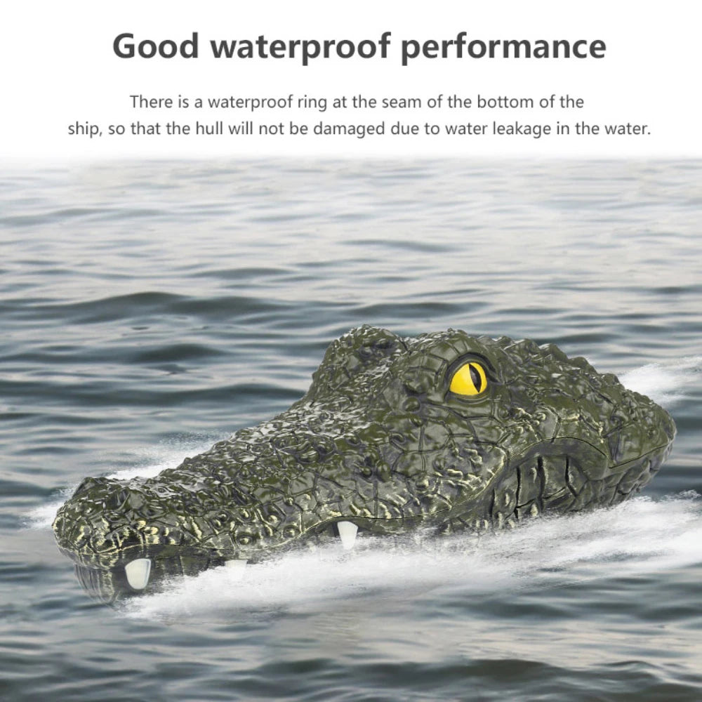 Crocodile Head RC Boat Toy - Remote Control Fun for Kids!