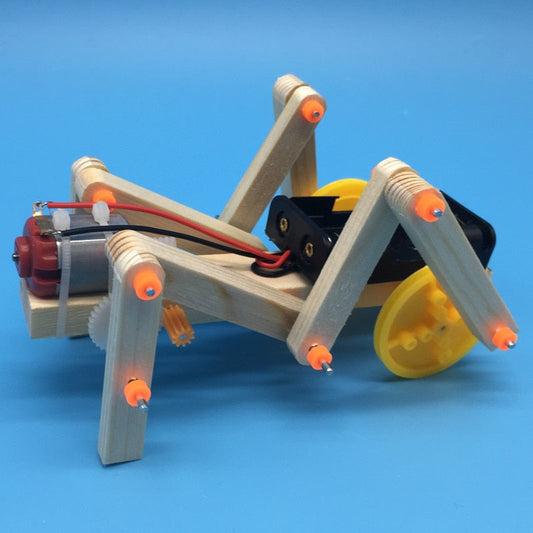 STEM Educational DIY Crawling Robot Spider Kit for Kids - Ages 8+