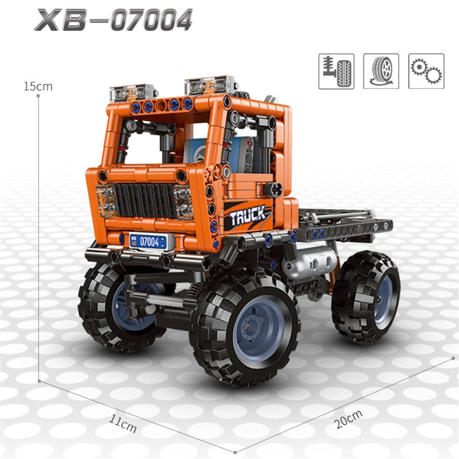 Off-Road Truck Building Blocks Set - 499pcs - ToylandEU