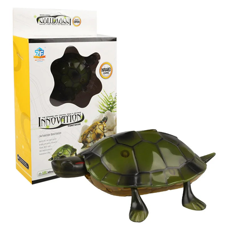 Remote Control Turtle RC Toy With Eye Lights For Learning