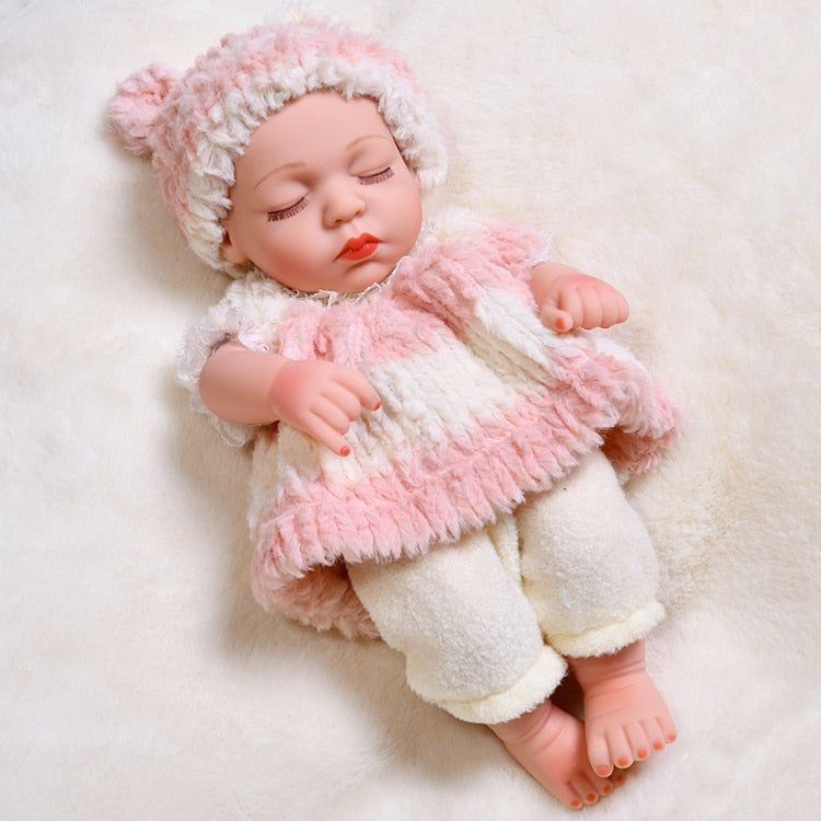 JINGXIN PRINSES 30cm Reborn Baby Doll with Full Silicone Body - Lifelike Realistic Baby Toy Toyland EU