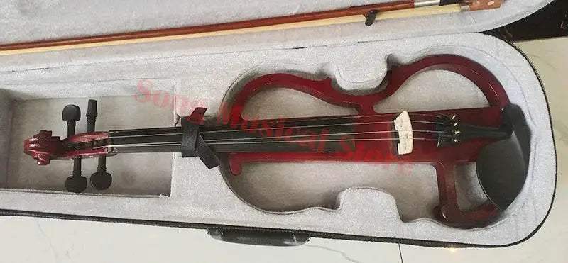High Grade Black Hand Flash 4/4 Electronic Violin For Beginners - ToylandEU