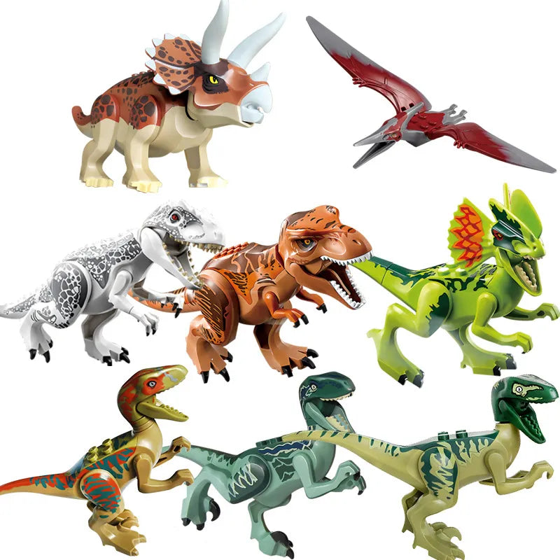 Jurassic Dinosaur World Realistic Dinosaur Figures Set - ToylandEU