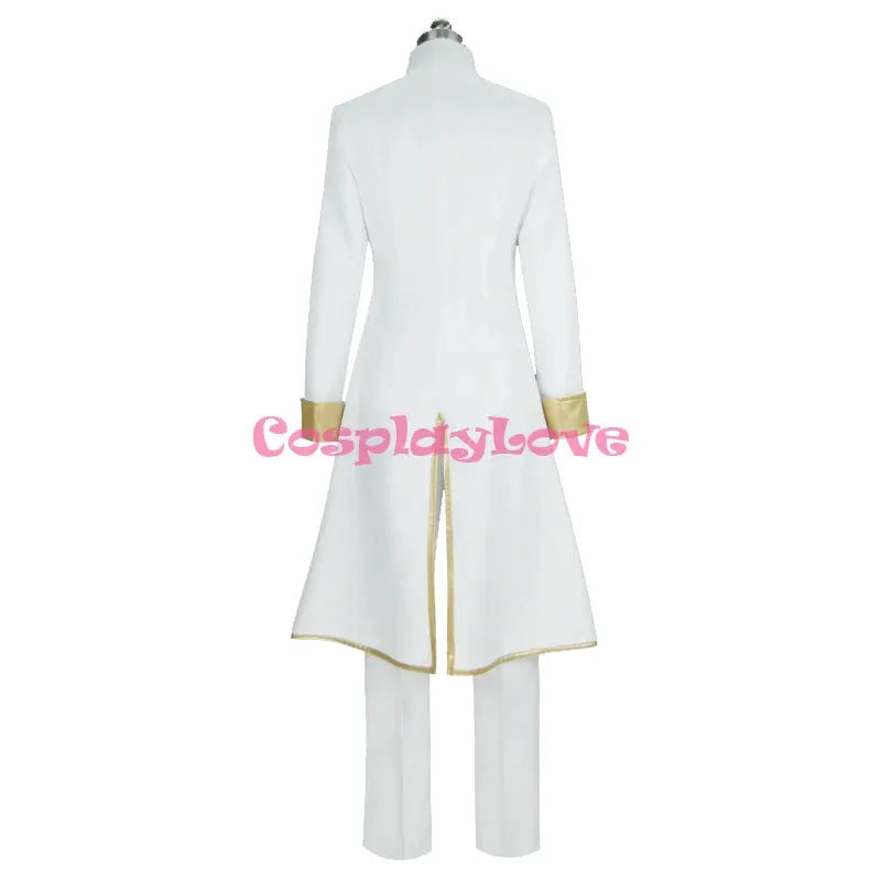 CosplayLove Jojo's Bizarre Adventure :Unbreakble Diamond Rohan Kishibe Heaven's Door White Cosplay Costume Custom Made - ToylandEU