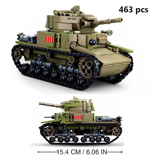 Military WW2 Airplane and Tank Model Construction Toys ToylandEU.com Toyland EU