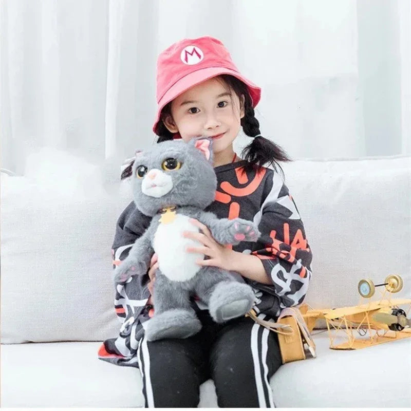 Singing Walking Talking Plush Cat Toy With Realistic Motion - ToylandEU