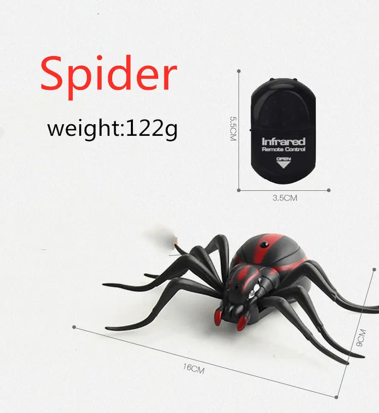 Creepy Remote-Controlled Insect Prank Toy for Halloween Mischief