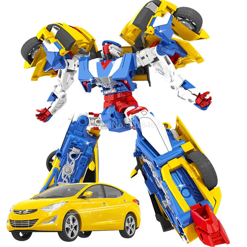 Transforming ABS Big Hello Carbot Robot Toy with Two Modes ToylandEU.com Toyland EU