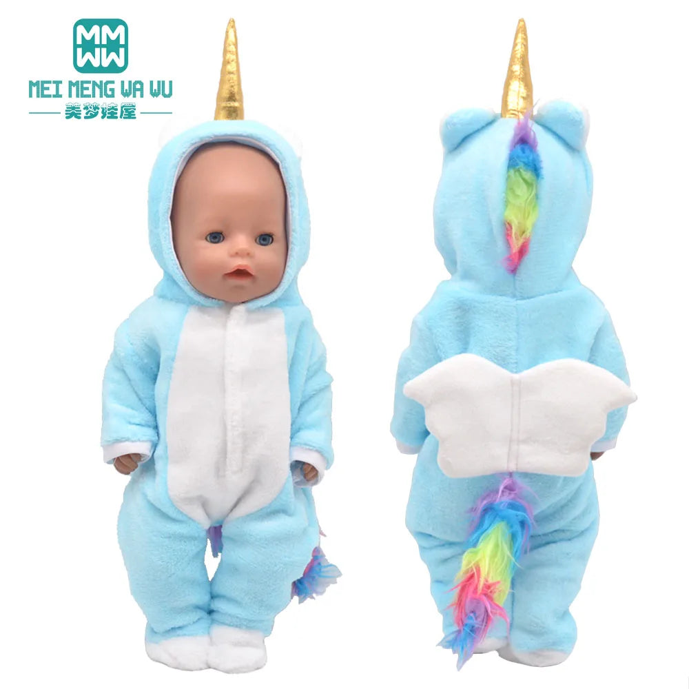 Casual Doll Clothes for 43 cm Newborn and American Girl Dolls ToylandEU.com Toyland EU