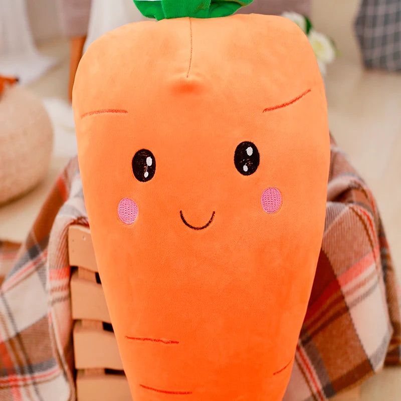 Carrot Plush Toy Pillow Ultra Soft With Down Cotton Filling