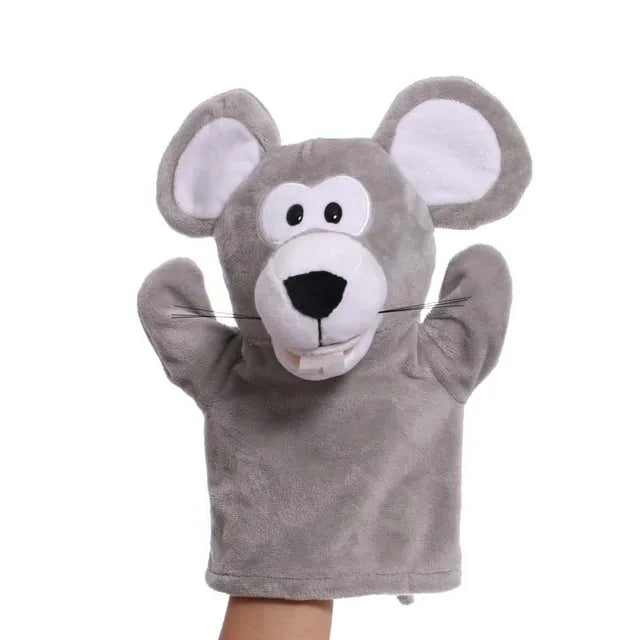 Kawaii Plush Animal Hand Puppet Set for Kids Educational Stories