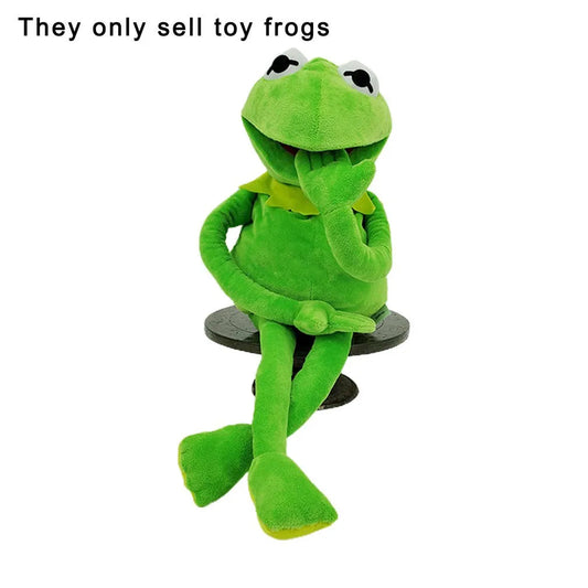 60cm Kermit the Frog Plush Hand Puppet Toy - ToylandEU