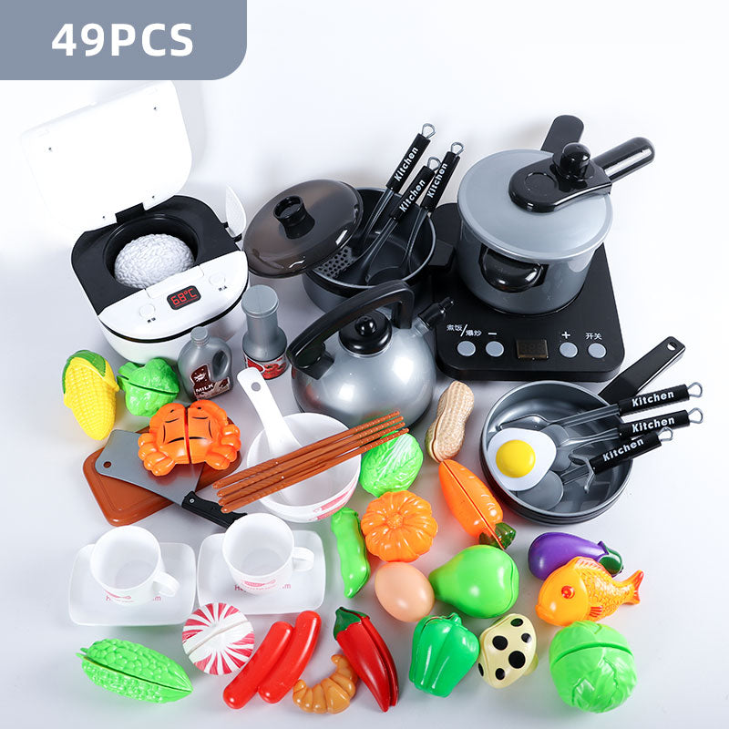 Mini Kitchen Pretend Play Cookware Set for Kids Toyland EU Toyland EU