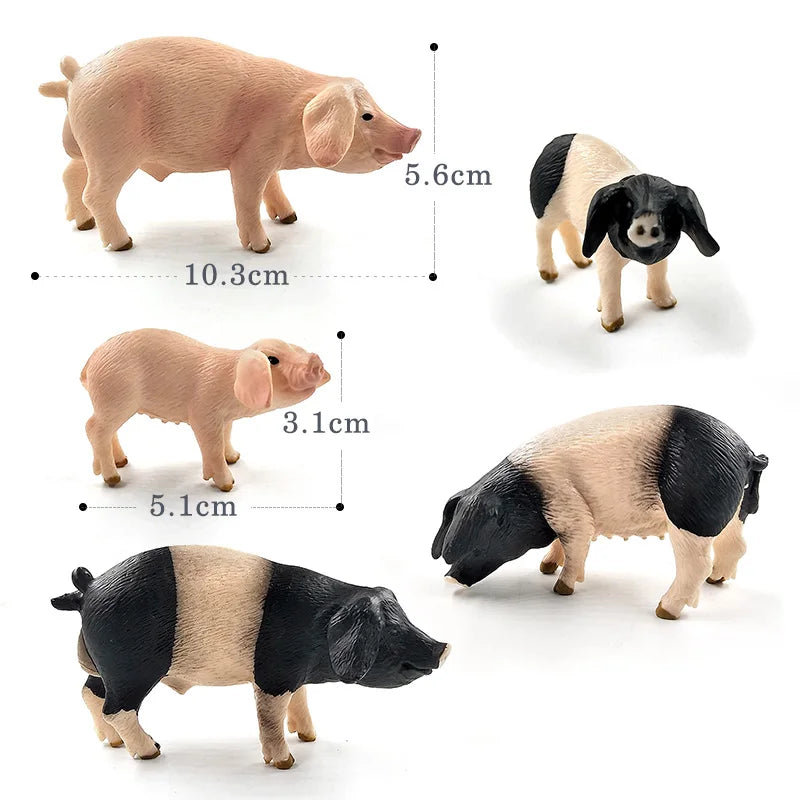 Adorable Mini Animal Action Figures Set - ToylandEU