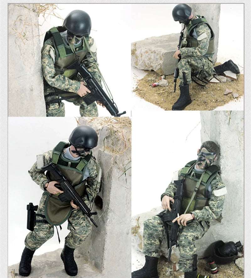 1/6 Scale Special Forces Military Action Figure with Accessories - ToylandEU