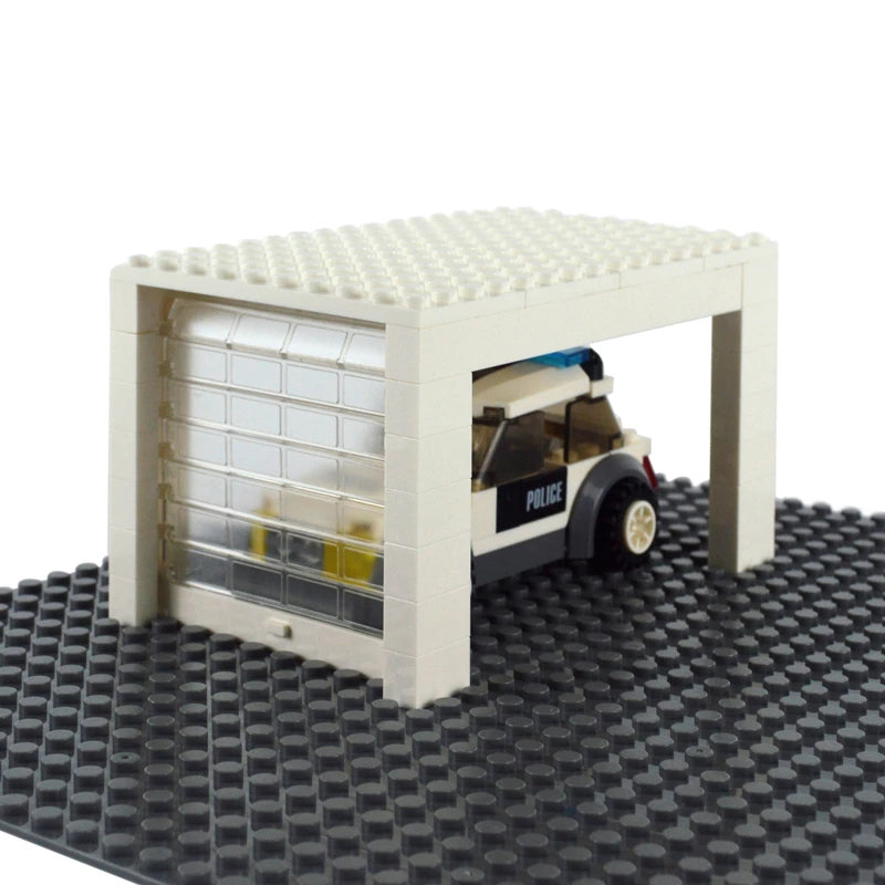 Classic Car Garage Building Blocks Kit - ToylandEU