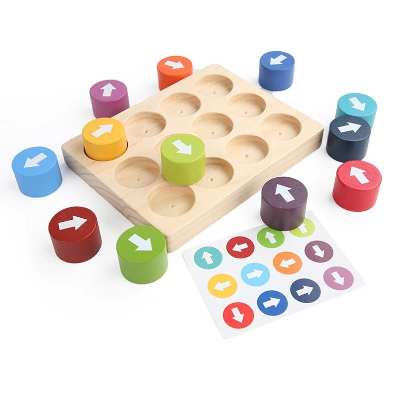 Montessori Wooden Clip Ball Puzzle Toy for Early Childhood Education Toyland EU Toyland EU