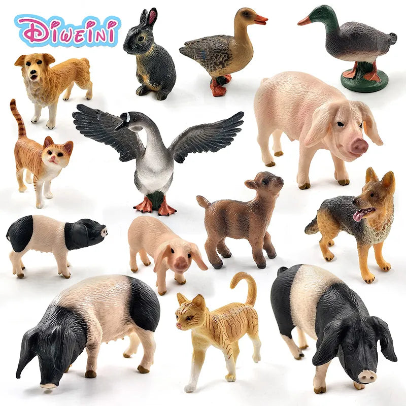 Adorable Mini Animal Action Figures Set ToylandEU.com Toyland EU