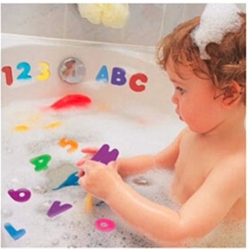 Foam Alphabet and Number Bath Toys for Kids - Educational Learning Set - ToylandEU