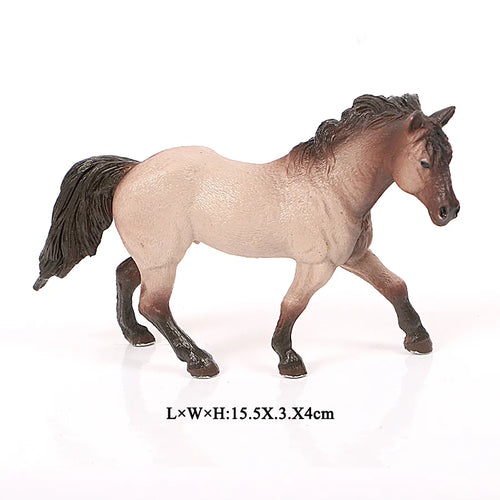 Realistic Animal Horse Action Figure Toy - Detailed Appaloosa Harvard Hannover Clydesdale Quarter Arabian Model ToylandEU.com Toyland EU