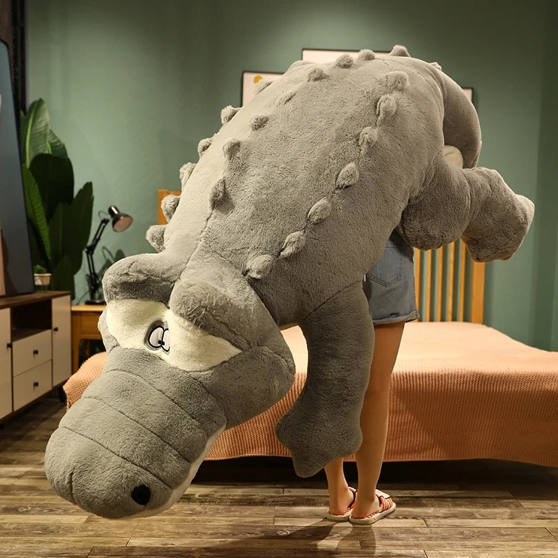 Crocodile Plush Pillow | Size 60-150cm | Filling PP Cotton | Unisex Cushion