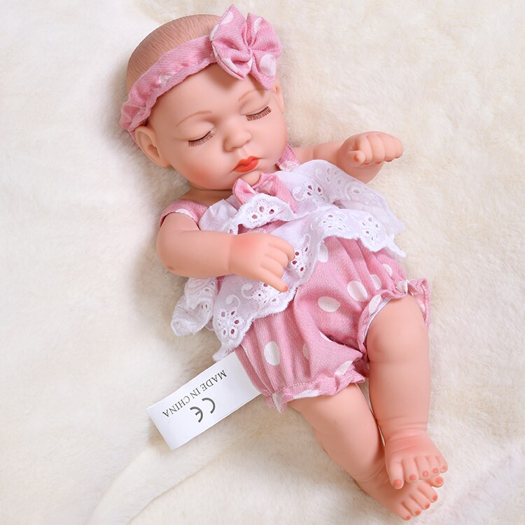 JINGXIN PRINSES 30cm Reborn Baby Doll with Full Silicone Body - Lifelike Realistic Baby Toy Toyland EU