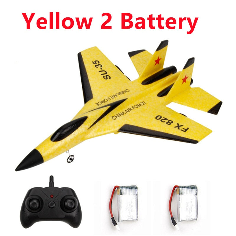 RC SU-35 Fighter Hobby Plane Glider Airplane - 2.4G Remote Control Aerial Toy Toyland EU Toyland EU