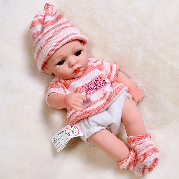 JINGXIN PRINSES 30cm Reborn Baby Doll with Full Silicone Body - Lifelike Realistic Baby Toy Toyland EU Toyland EU