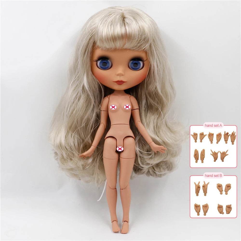 ICY DBS Blyth Doll Joint Body White Black Dark Skin DIY Makeup Special Price Gift Set - ToylandEU