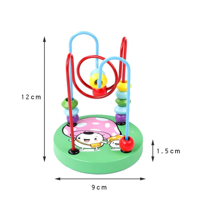 Montessori Baby Roller Coaster Abacus: Educational Math Toy for Toddlers - ToylandEU