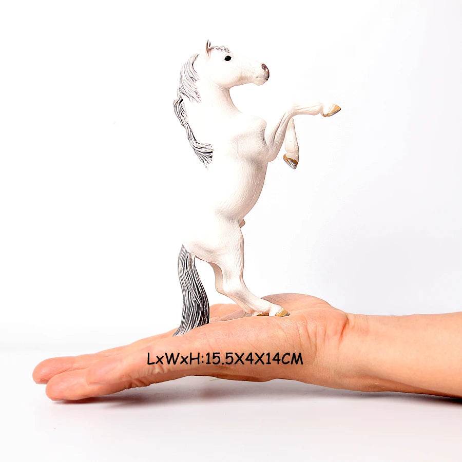 Realistic Horse Figurines Detailed Miniature Cake Topper - ToylandEU