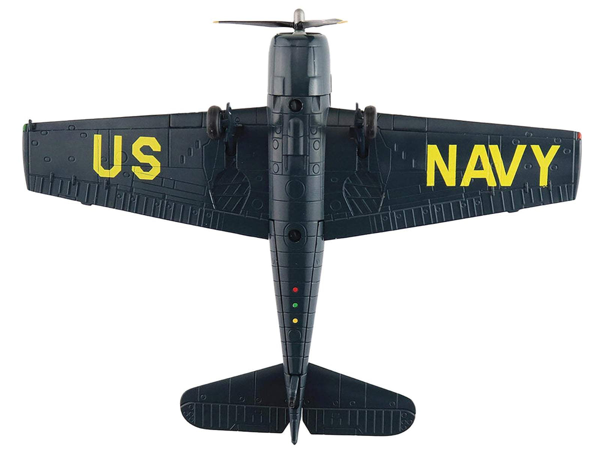 Grumman F6F-5 Hellcat Fighter Aircraft | 1/72 Diecast Aircraft Model | Hobby Master | Blue Angels #1-4 Decals Series