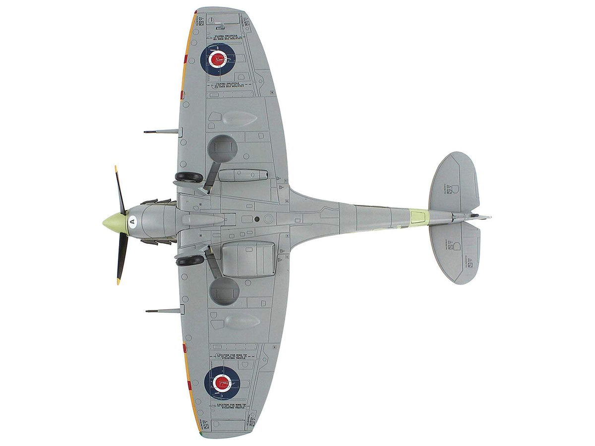 Supermarine Spitfire Mk Vb Fighter Aircraft | 1/48 Diecast Aircraft Model | Hobby Master | EN921 Flying Officer Jack Sheppard No. 401 Squadron Series
